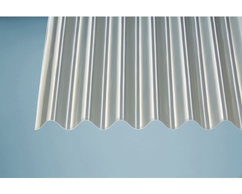 Průhledná vlnitá deska pro střechy a stěny
