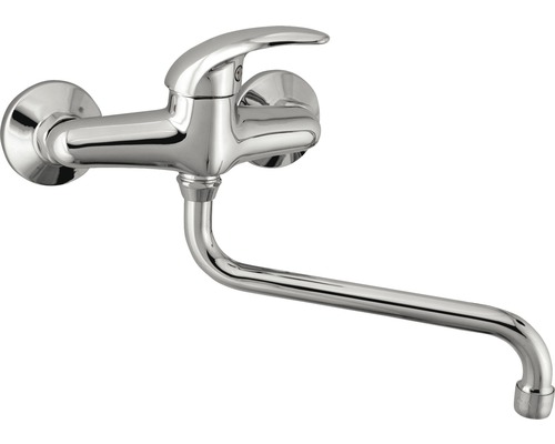 Nástěnná dřezová/umyvadlová baterie páková Novaservis Metalia 55 chrom 55070/T,0 Nástěnná baterie do kuchyně