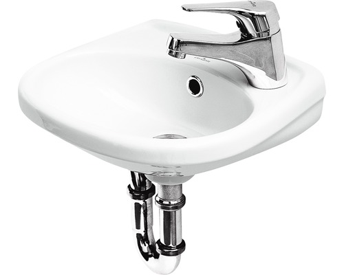 Keramické umývátko s baterií a sifonem