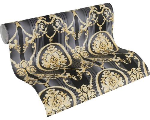 Role tapety s ornamentálním vzorem