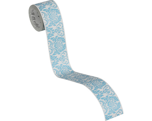 Role dekorativní fólie s modrým vzorem