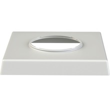 Čtvercová nástěnná rozeta s kruhovým výřezem