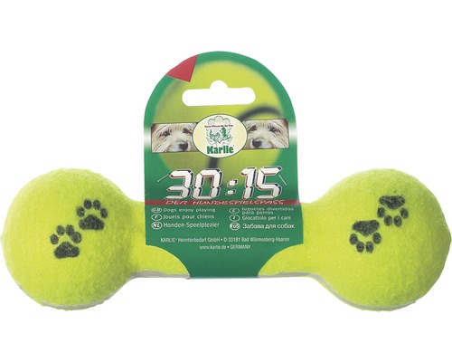 Karlie hračka pro psy ve tvaru kosti s otiskem tlapky