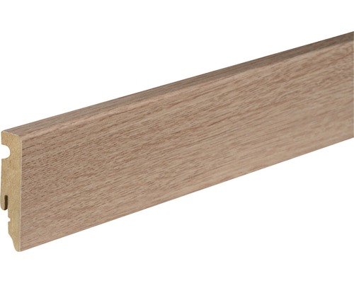 Soklová lišta Skandor magnólie FU60L 19x58x2400 mm Dřevěná podlahová lišta