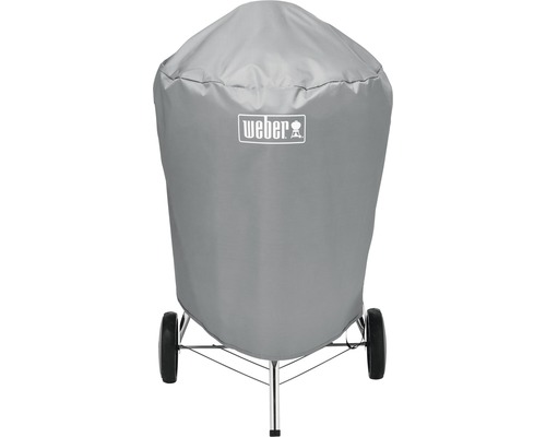 Logo Weber na obalu grilu