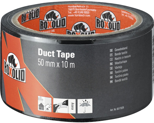 ROXOLID opravná páska 10m, černá 50mm
