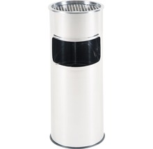 Odpadkový koš s popelníkem nerez 25 l, Ø 250 mm l-thumb-0 Odpadkový koš s popelníkem nerez 25 l, Ø 250 mm l-thumb-0