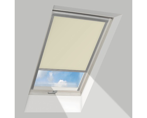 Roleta na střešní okno, ztmavená, termoizolační ARF 052 66x118 cm, béžová