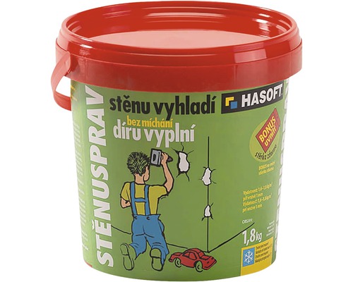 Vyrovnávací stěrka HASOFT Stěnusprav 1,8 kg