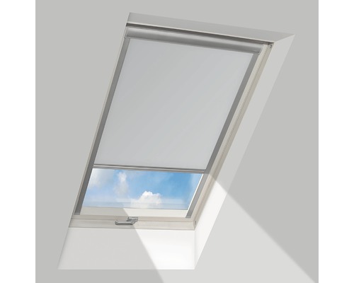 Roleta na střešní okno, ztmavená, termoizolační ARF 055 55x78 cm, světle šedá-0