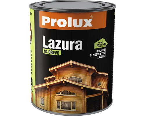 Lazura na dřevo Prolux 10 - Bílý 0,75 l