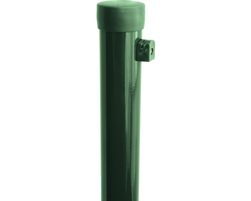Plotový sloupek PILECKÝ Ideal Zn + PVC kulatý 240 cm Ø 48 mm zelený