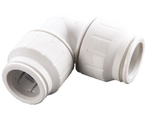 Rohový spojovací kus trubky z plastu