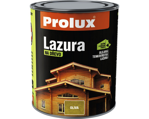 Lazura na dřevo Prolux 34 - Oliva 0,75 l