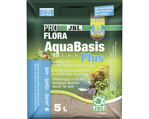 Výživný substrát JBL PROFLORA AquaBasis plus 5 l