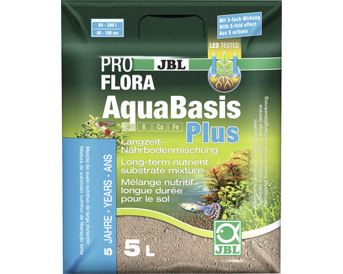 Výživný substrát JBL PROFLORA AquaBasis plus 5 l Výživný substrát JBL PROFLORA AquaBasis plus 5 l