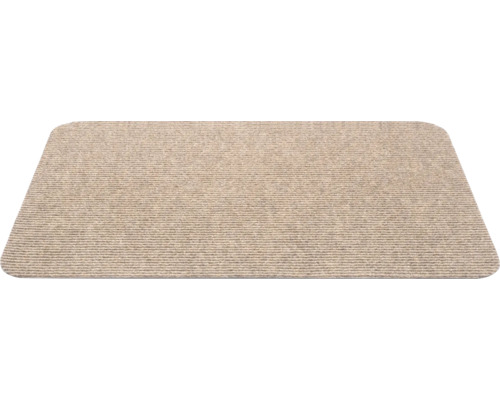 Obdélníková rohožka se zaoblenými rohy a vodorovným žebrováním