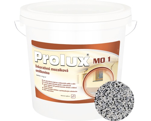 Mozaiková omítka Prolux 1 - 115 jemnozrnná 25 kg Prolux MO 1 dekorativní mozaiková omítka v kbelíku
