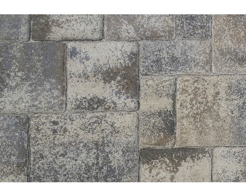 Zámková dlažba betonová Rhodos Elegant kombi 6 cm lávově šedá melírovaná-0