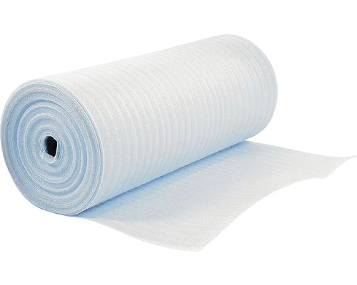 Izolační podložka pod podlahy 5 mm bílá role 25 m² Role z pěnové hmoty jako izolační podložka