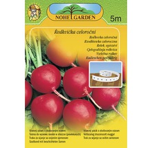 Balení pásku semen ředkviček pro zahradu