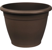 Hnědý květináč do zahrady