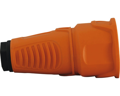 Oranžová plastová hadicová spojka