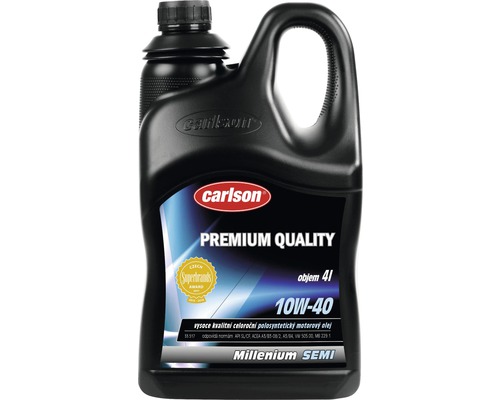 Motorový olej Carlson Millenium Semi SAE 10W-40, 4 l Motorový olej Carlson Premium Quality, 4 litry, 10W-40
