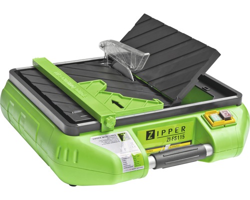 Řezačka dlaždic s vodicí lištou a ochranným zařízením