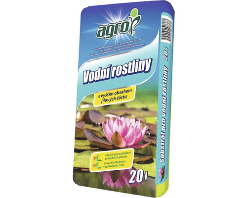 Substrát pro vodní rostliny Agro 20 l