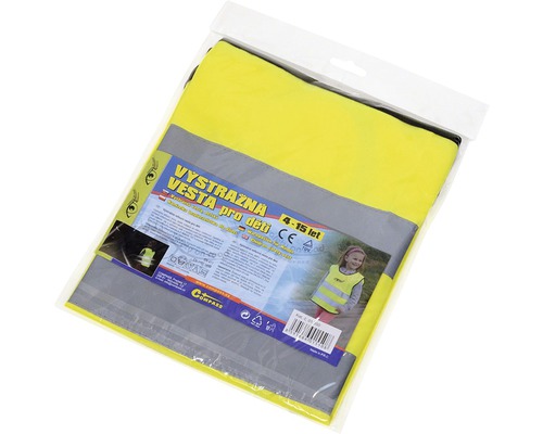 Dětská výstražná vesta v balení