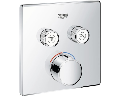 Logo Grohe Sprchová baterie se dvěma regulátory a regulátorem teploty