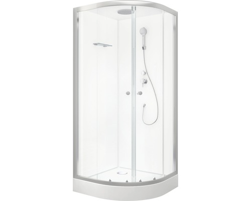 Sprchový box Aurlane Silver Zen 90x90 cm CAB177 Sprchový box Aurlane Silver Zen 90x90 cm CAB177