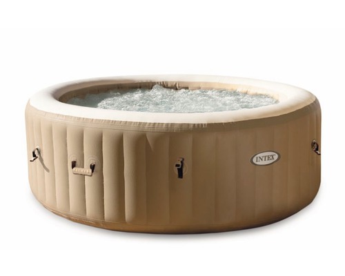Náhradní vana pro nafukovací vířivky Intex Pure Spa 128404GN/128426 sahara Nafukovací kulatá vířivka naplněná vodou.