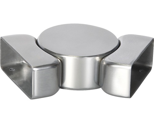 Horizontální kloub pro madlo zábradlí Pertura 60 x 25 mm 0 - 90°, hliník (83) Kovový držák zábradlí