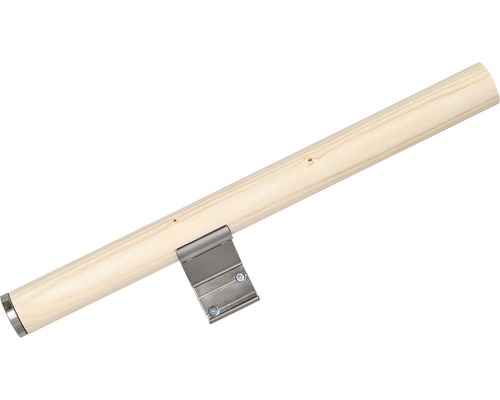 Dřevěná tyč s kovovým držákem