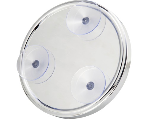 Kulaté kosmetické zrcadlo se sacími podložkami pro upevnění