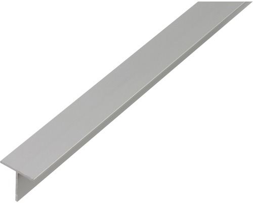 ALU - T profil, stříbrný elox 20x20x1.5mm, 2m