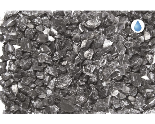 Dekorační štěrk čedič s propustností vody