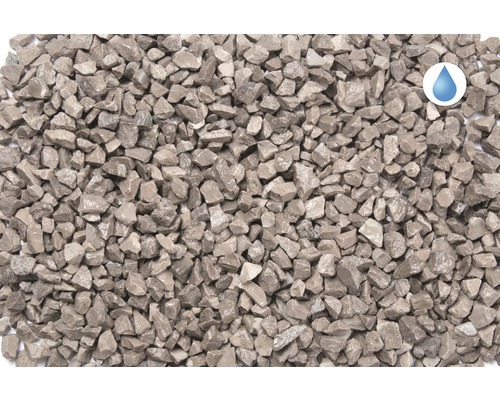 Šedý drenážní štěrk do zahrady