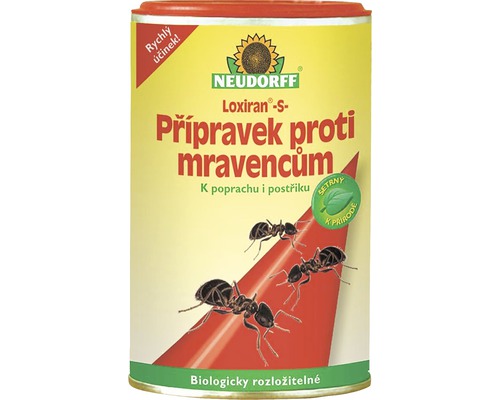 Přípravek proti mravencům Neudorff LORIXAN S 100 g Neudorff Loxiran S přípravek proti mravencům