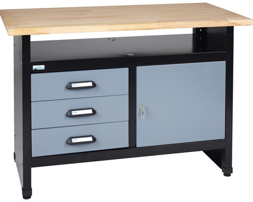 Pracovní stůl Küpper 1200x840x600 mm, 3 zásuvky Pracovní stůl Küpper 1200x840x600 mm, 3 zásuvky