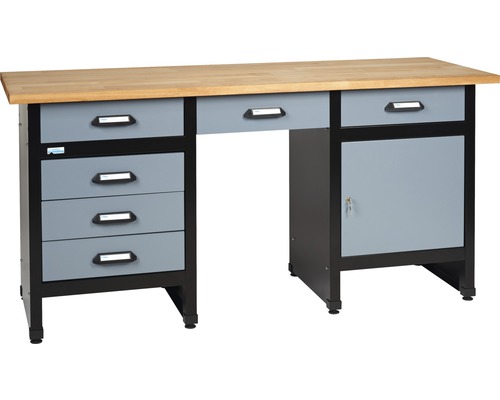 Pracovní stůl Küpper 1700x840x600 mm, 6 zásuvek Pracovní stůl Küpper 1700x840x600 mm, 6 zásuvek