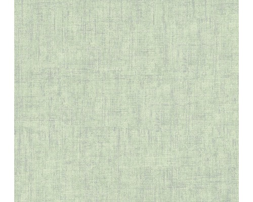 Vliesová tapeta History of Art 322619 Uni zelená 10,05 x 0,53 m Textilní tapeta se lněnou strukturou