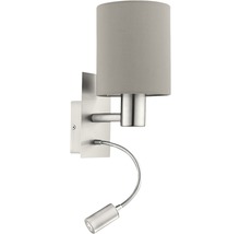 Nástěnné svítidlo s lampičkou na čtení