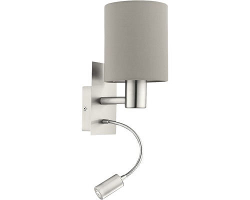 Nástěnné svítidlo s lampičkou na čtení