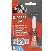 Roxolid X-PRESS Vteřinové lepidlo gel, 3g