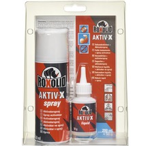 Roxolid Aktiv-X vteřinové lepidlo a aktivátor ve spreji
