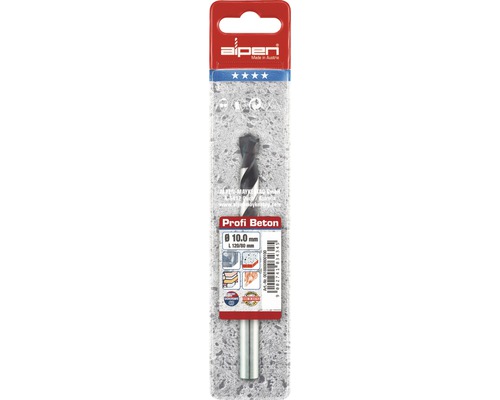 Alpen Profi Beton vrták, průměr 10 milimetrů