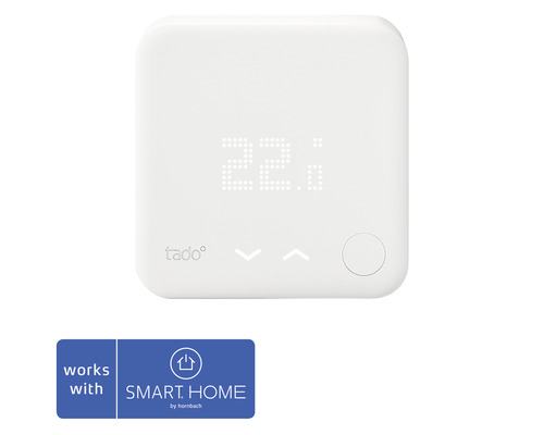 Pokojový termostat tado° doplněk pro individuální ovládání vytápění místnosti - kompatibilní s SMART HOME by hornbach Pokojový termostat tado° doplněk pro individuální ovládání vytápění místnosti - kompatibilní s SMART HOME by hornbach